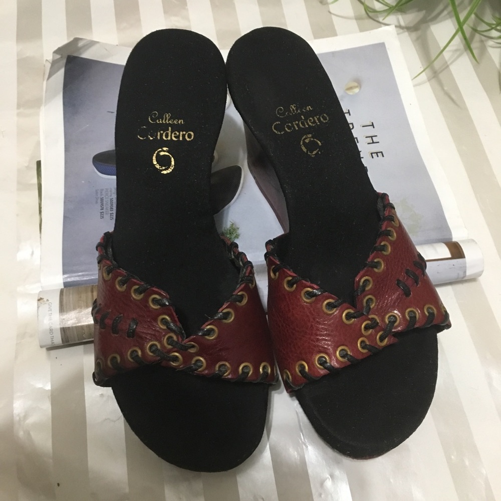 Calleen Cordero Wedge Heel Sandals